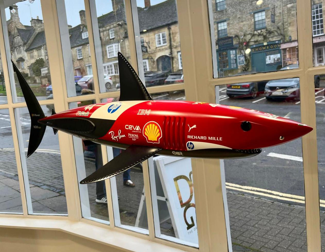 Alastair Gibson, J Mako Red Racing #44 Lewis Hamilton