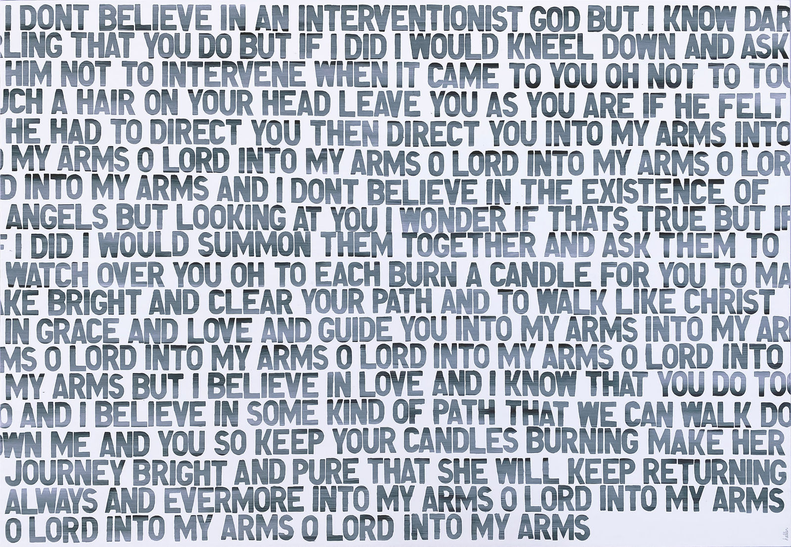 Matthew Heller, Homage To Music: Into My Arms (Nick Cave)