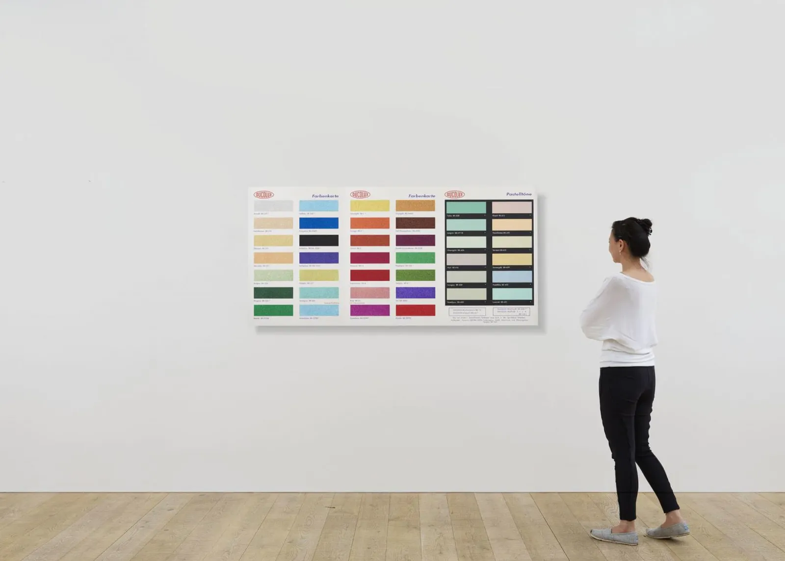 Damien Hirst, Colour Chart (Glitter)
