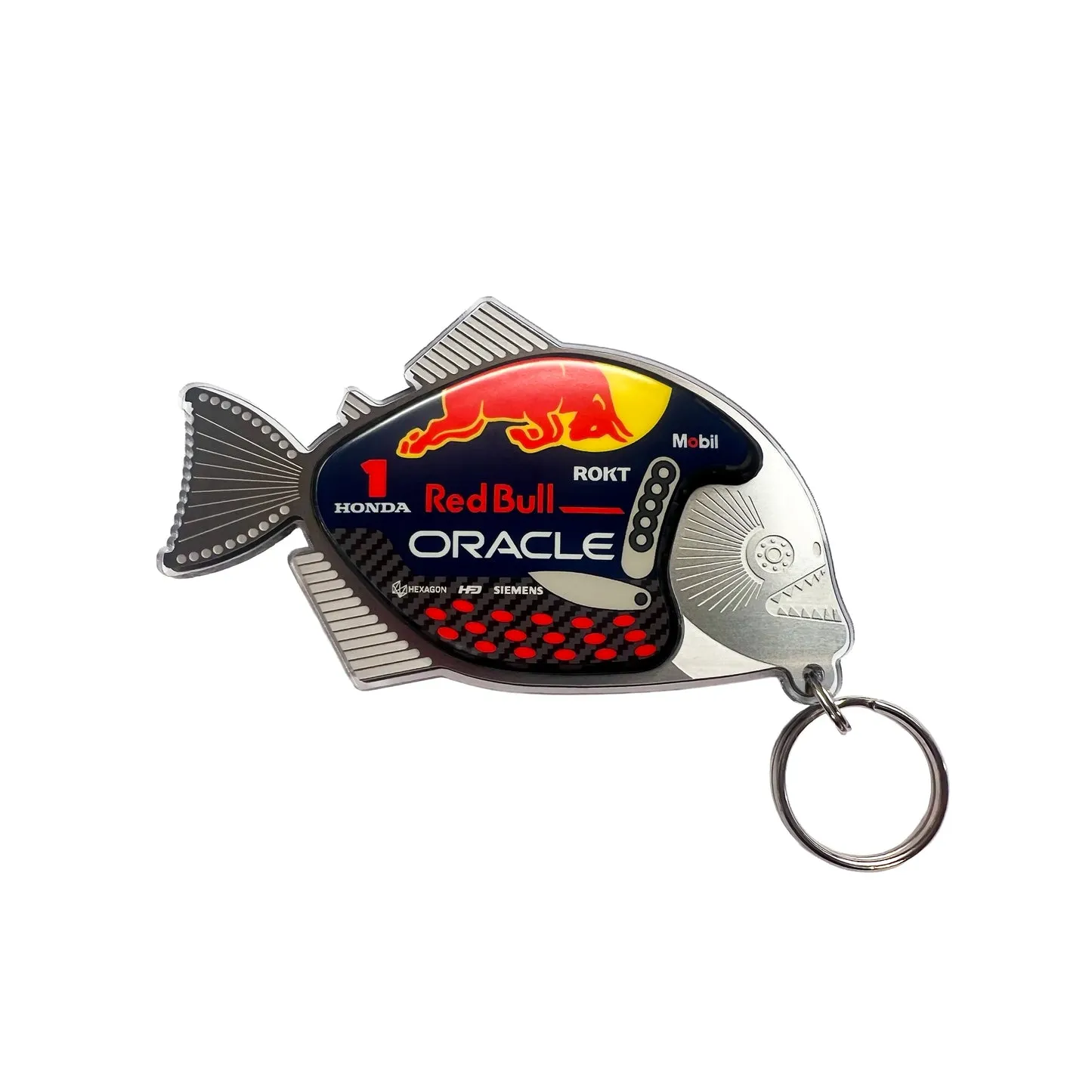 Alastair Gibson, Keyring - Racing Piranha 2025