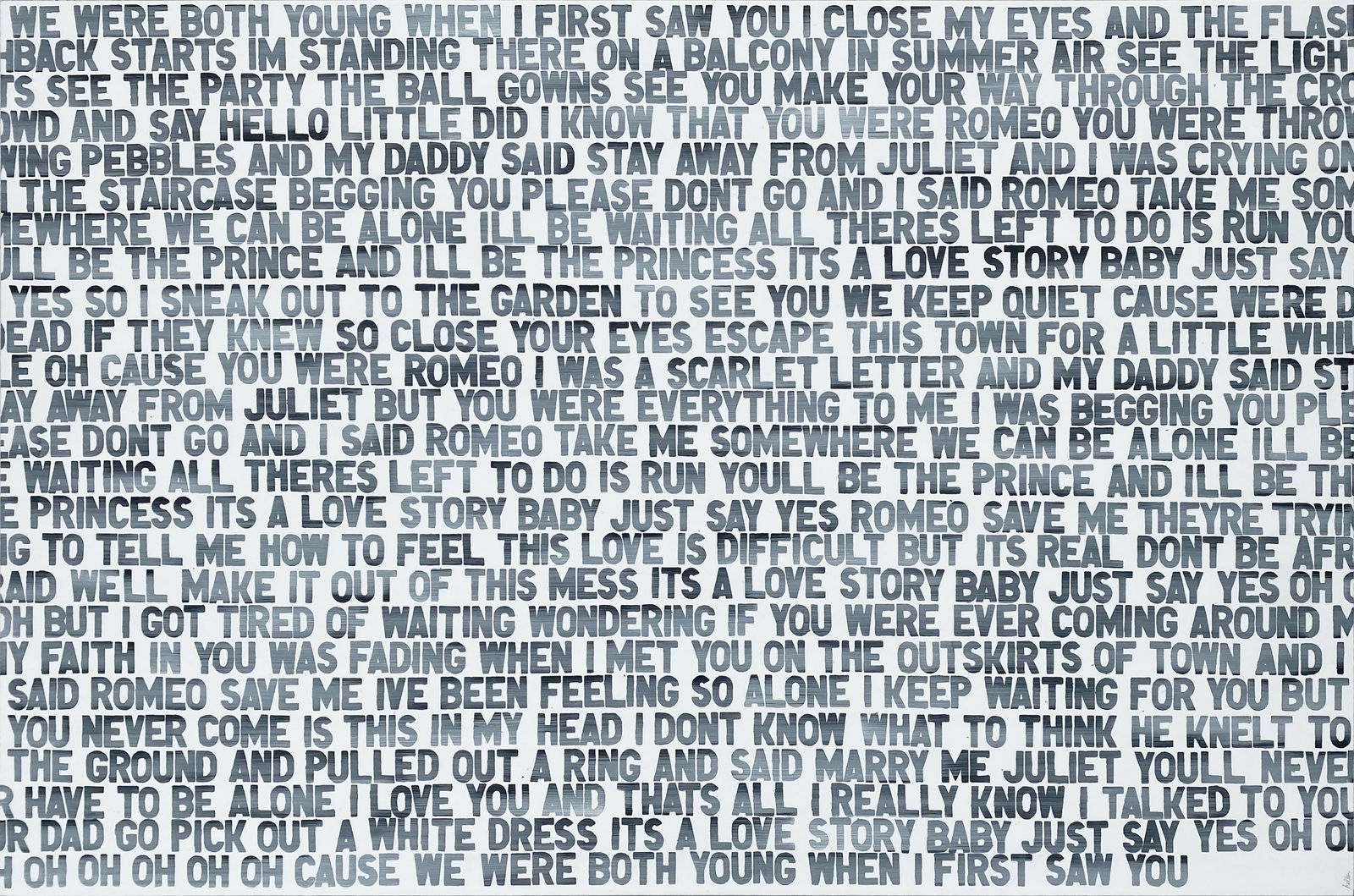 Matthew Heller, Homage To Music: Love Story (Taylor Swift)