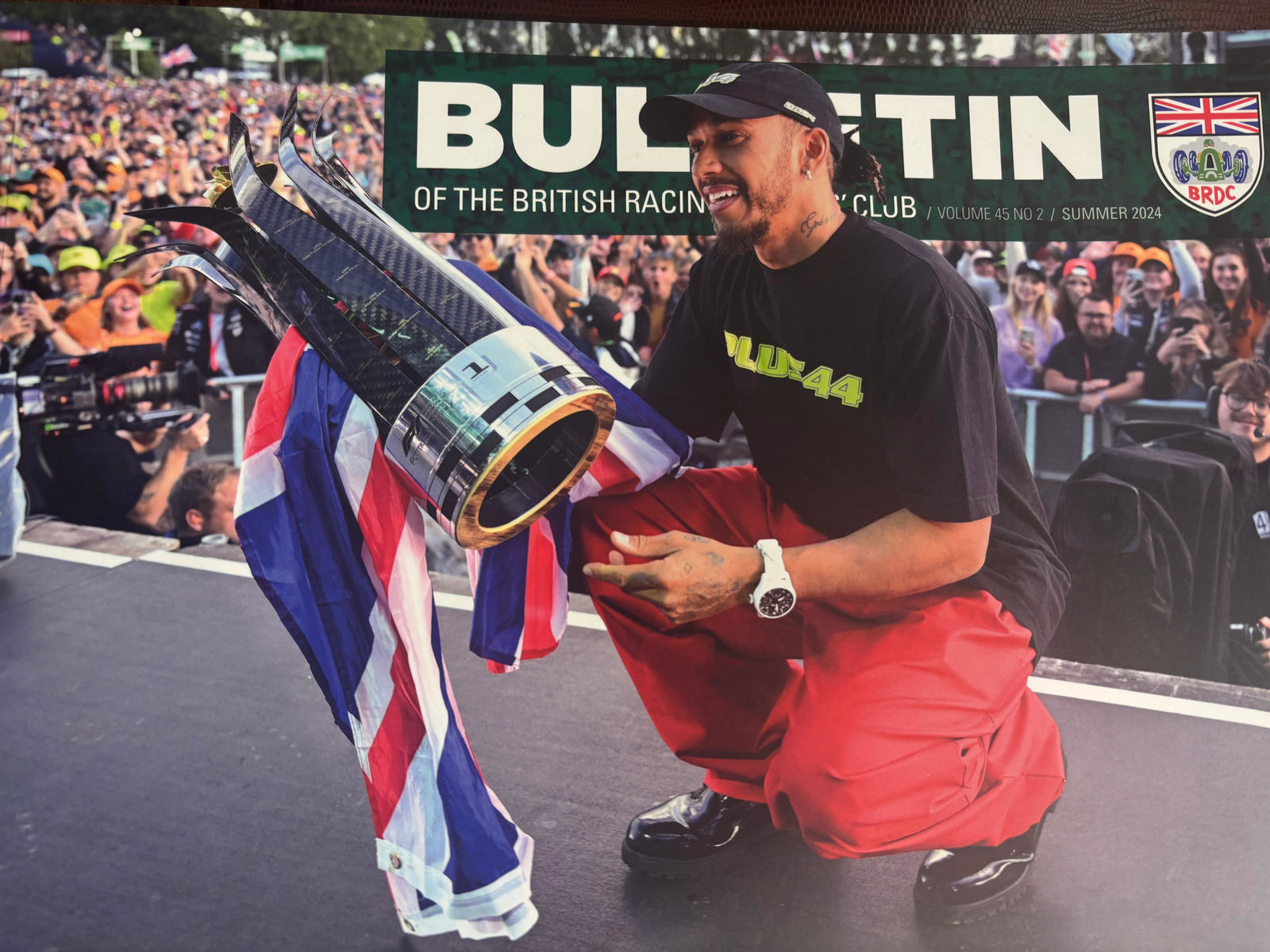Alastair Gibson, 2024 British Grand Prix Trophies