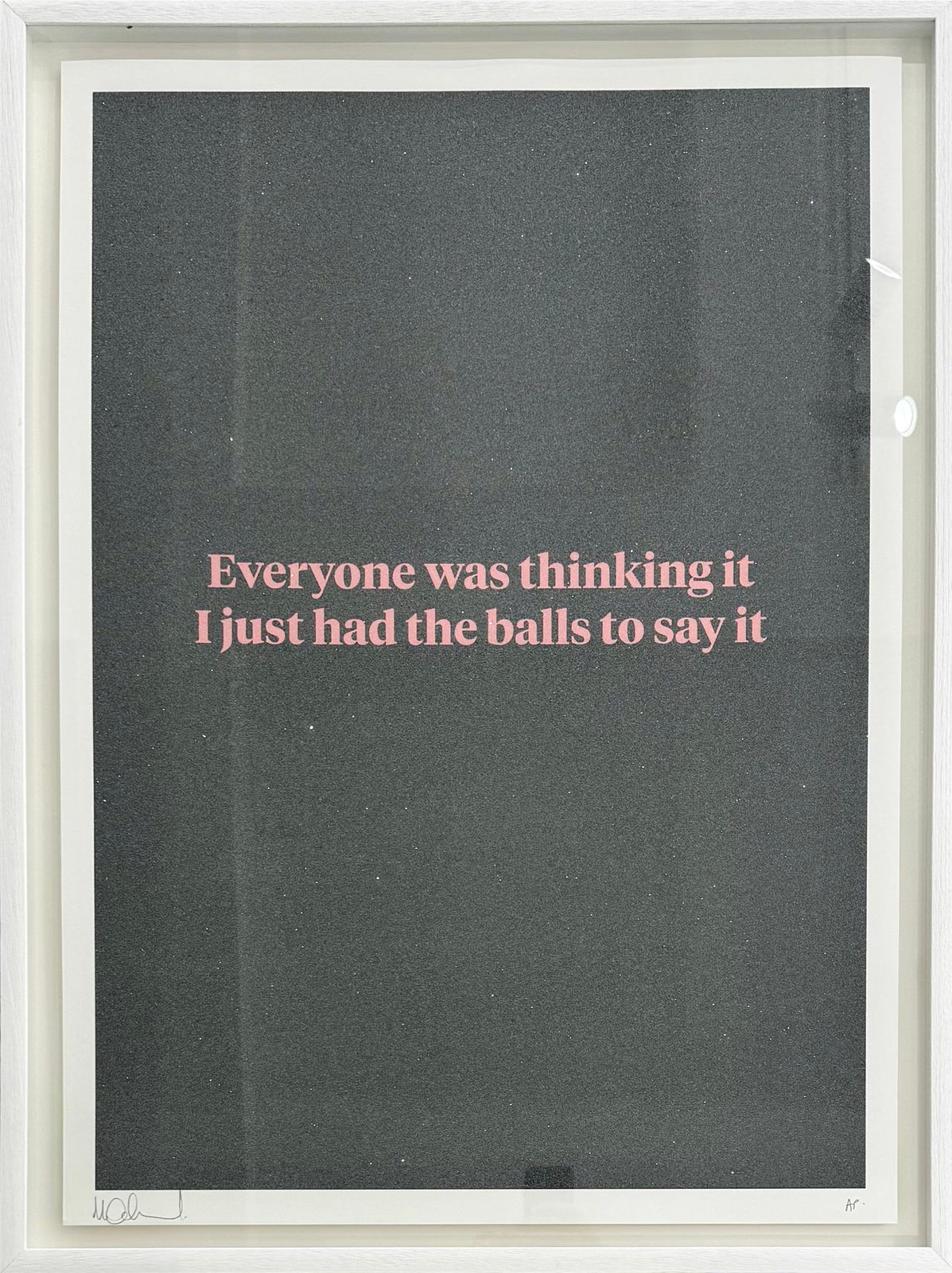 Mr Controversial, Everyone Was Thinking It