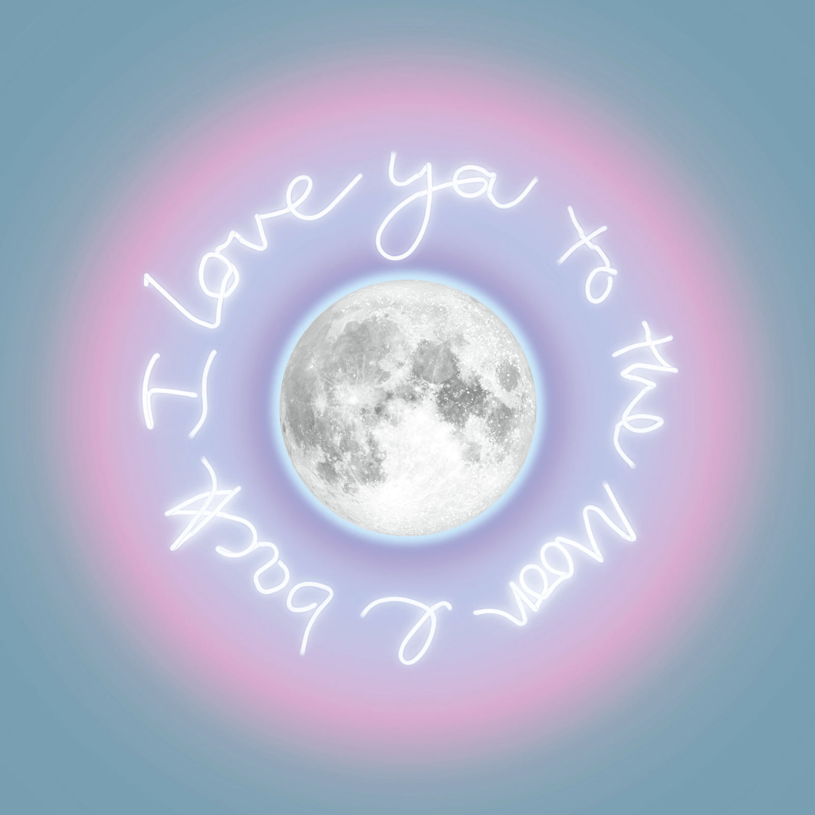 Lauren Baker, To The Moon & Back (Pink Lavender)