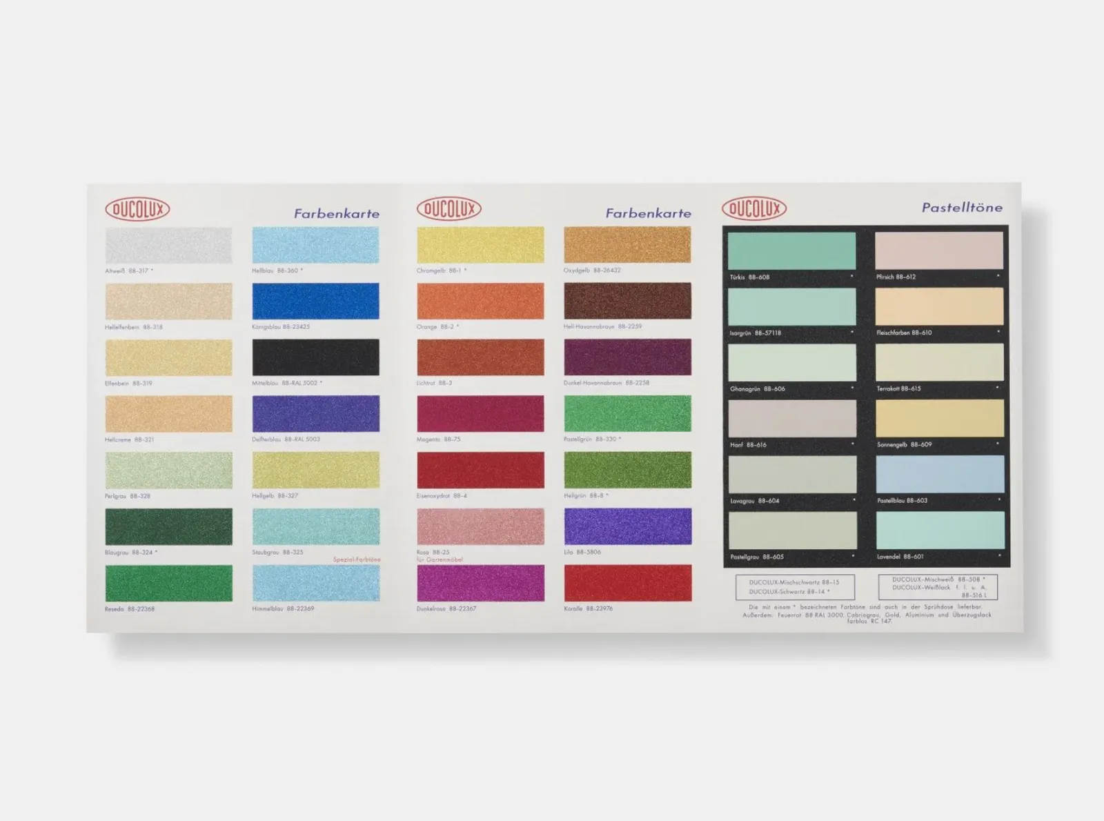 Damien Hirst, Colour Chart (Glitter)