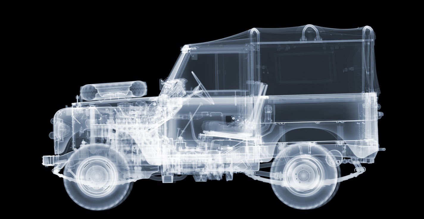 Nick Veasey, Land Rover Series 3