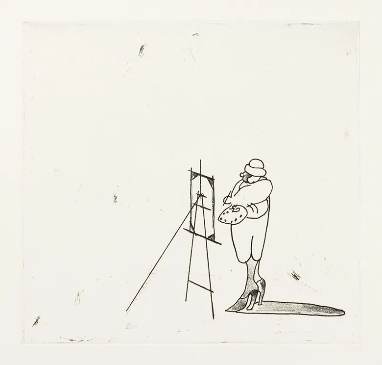 Saul Steinberg, Untitled, 1984 circa