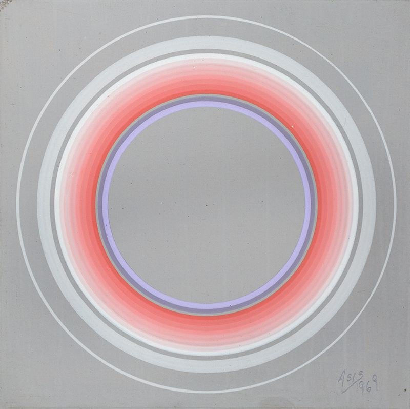 Antonio Asis, Cercles concentriques (1433), 1969