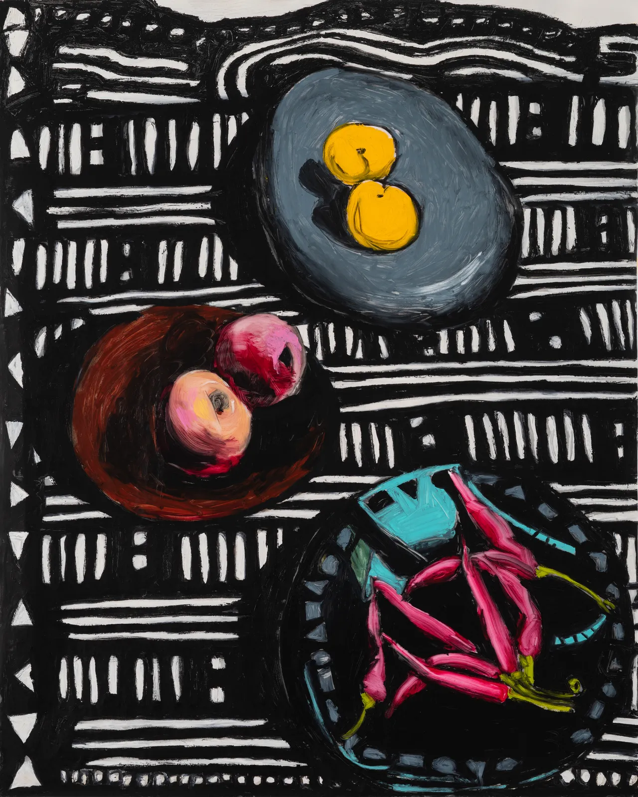 Jack Ceglic, Still Life with Peppers, 2025