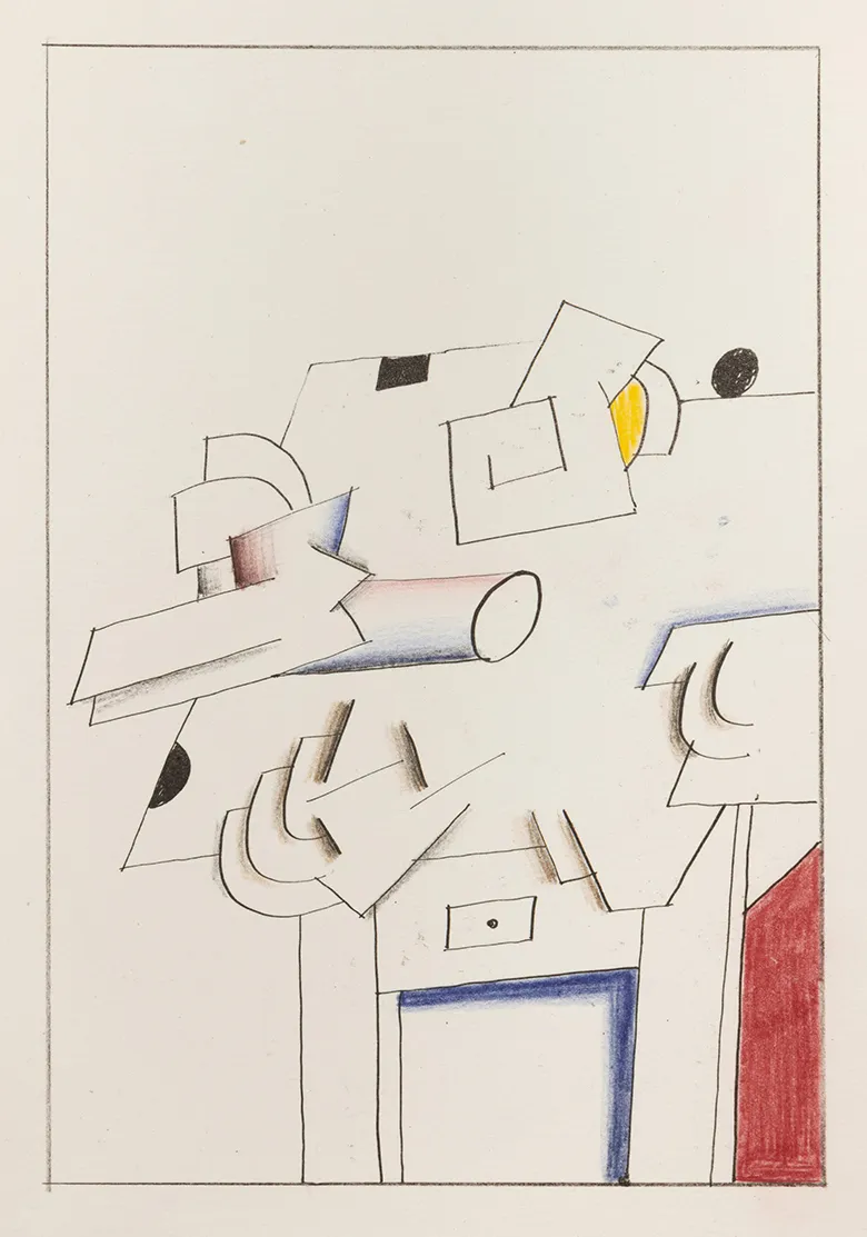 Saul Steinberg, Untitled, 1983