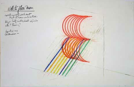 Stephen Antonakos, Wall to Floor Neon, April 28, 1969