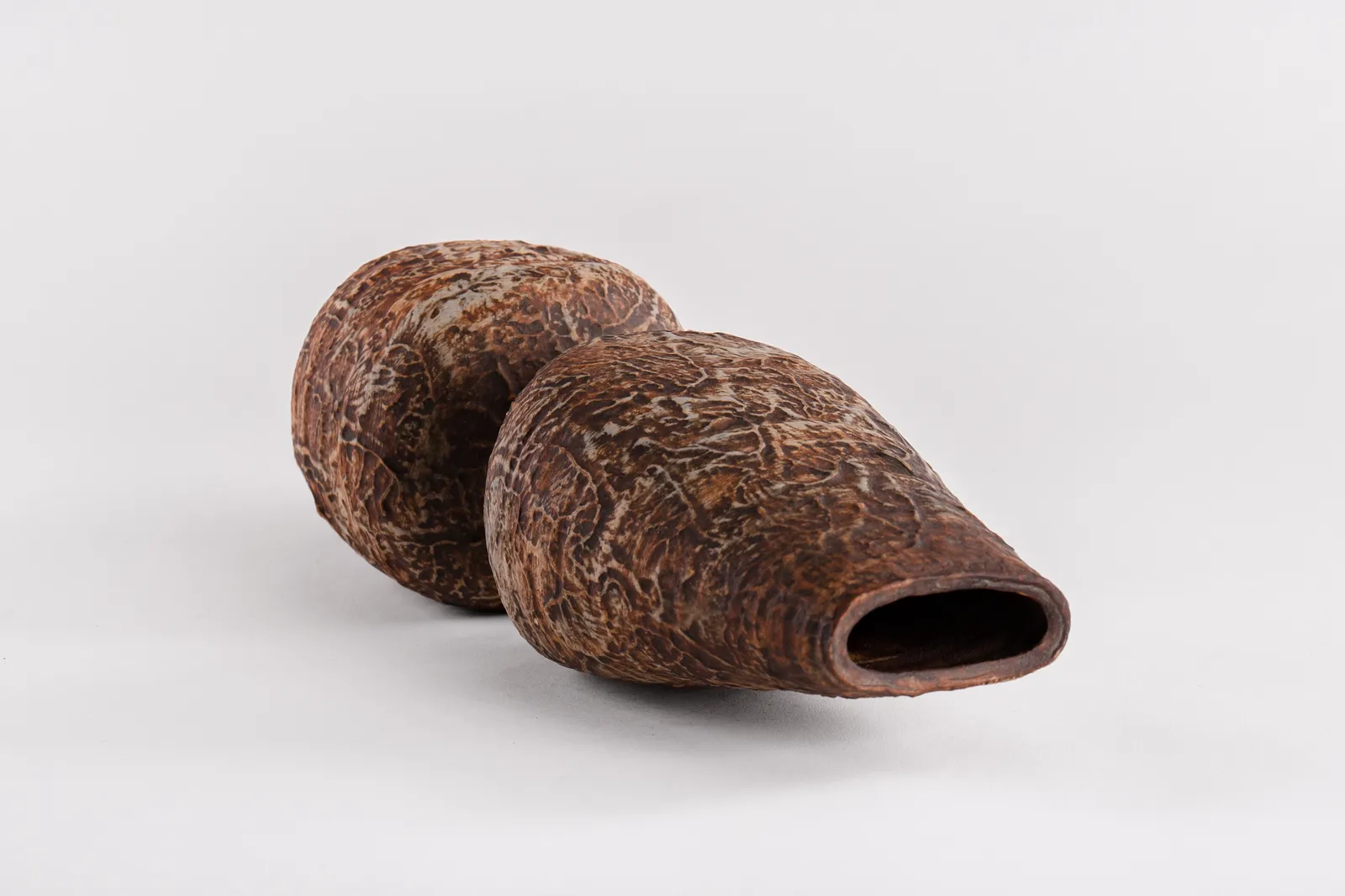Waistel Cooper, Totemic double-form waisted vase, 1960s