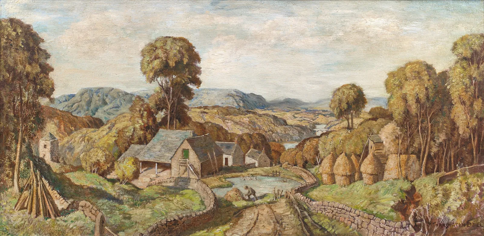 James Torrington Bell, The Harvest, c.1940