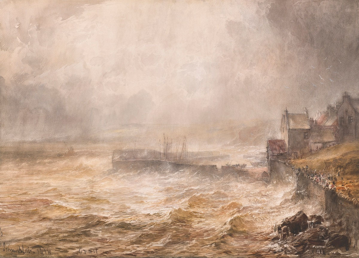John Blair, Stormy Weather, Crail, 1894