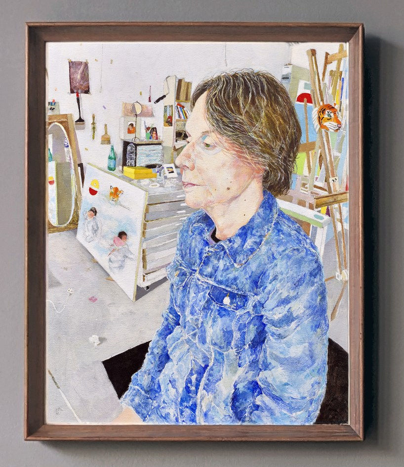 Jennifer McRae RSA, Self Portrait, London Road, 2023