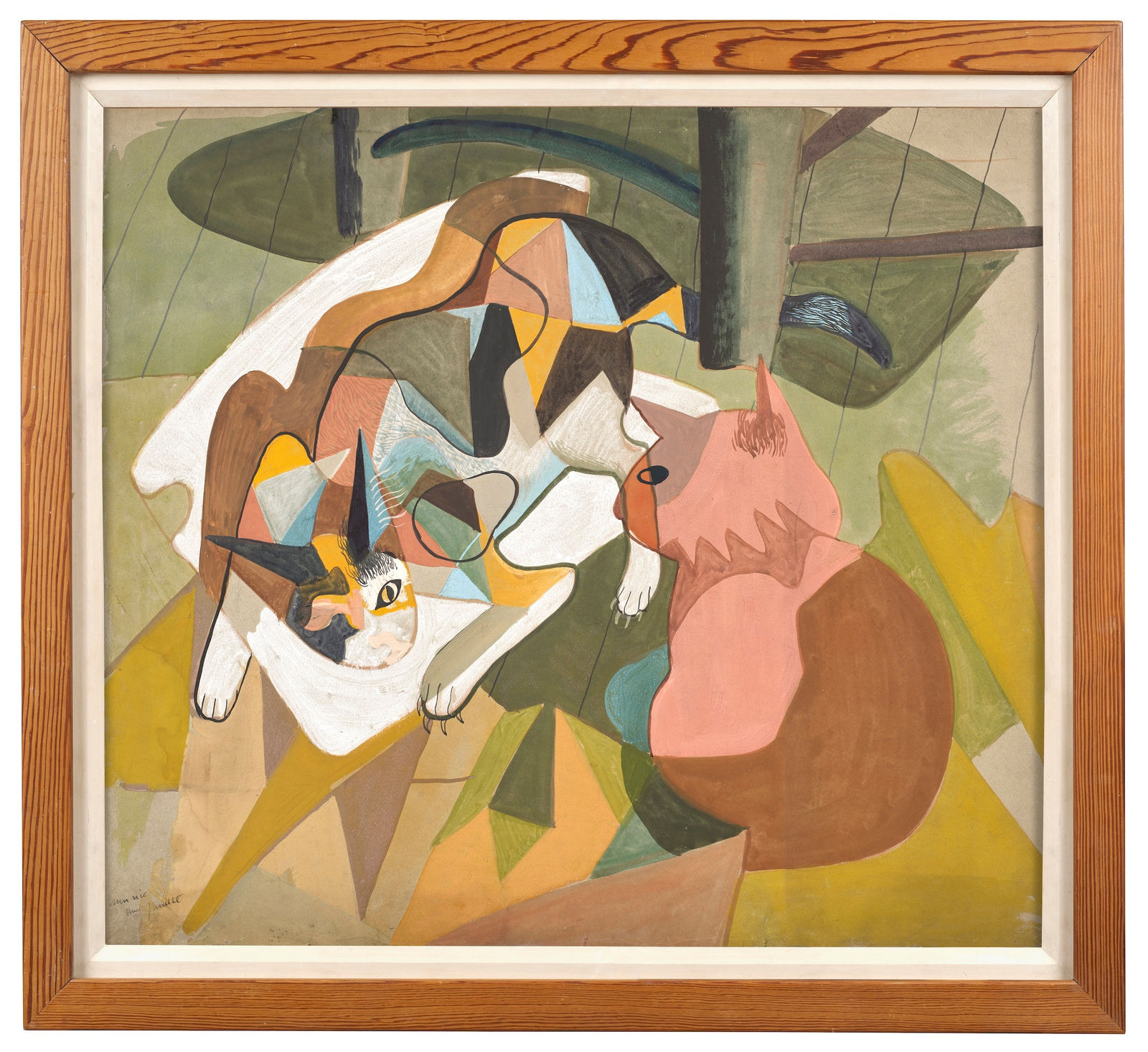 William Crosbie RSA, Munnie and Janette, 1937