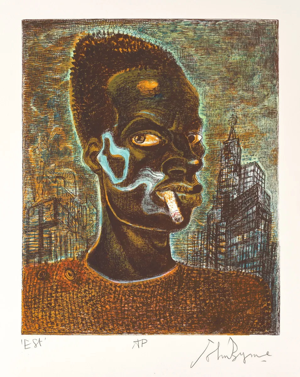 John Byrne RSA, E. St., 2017