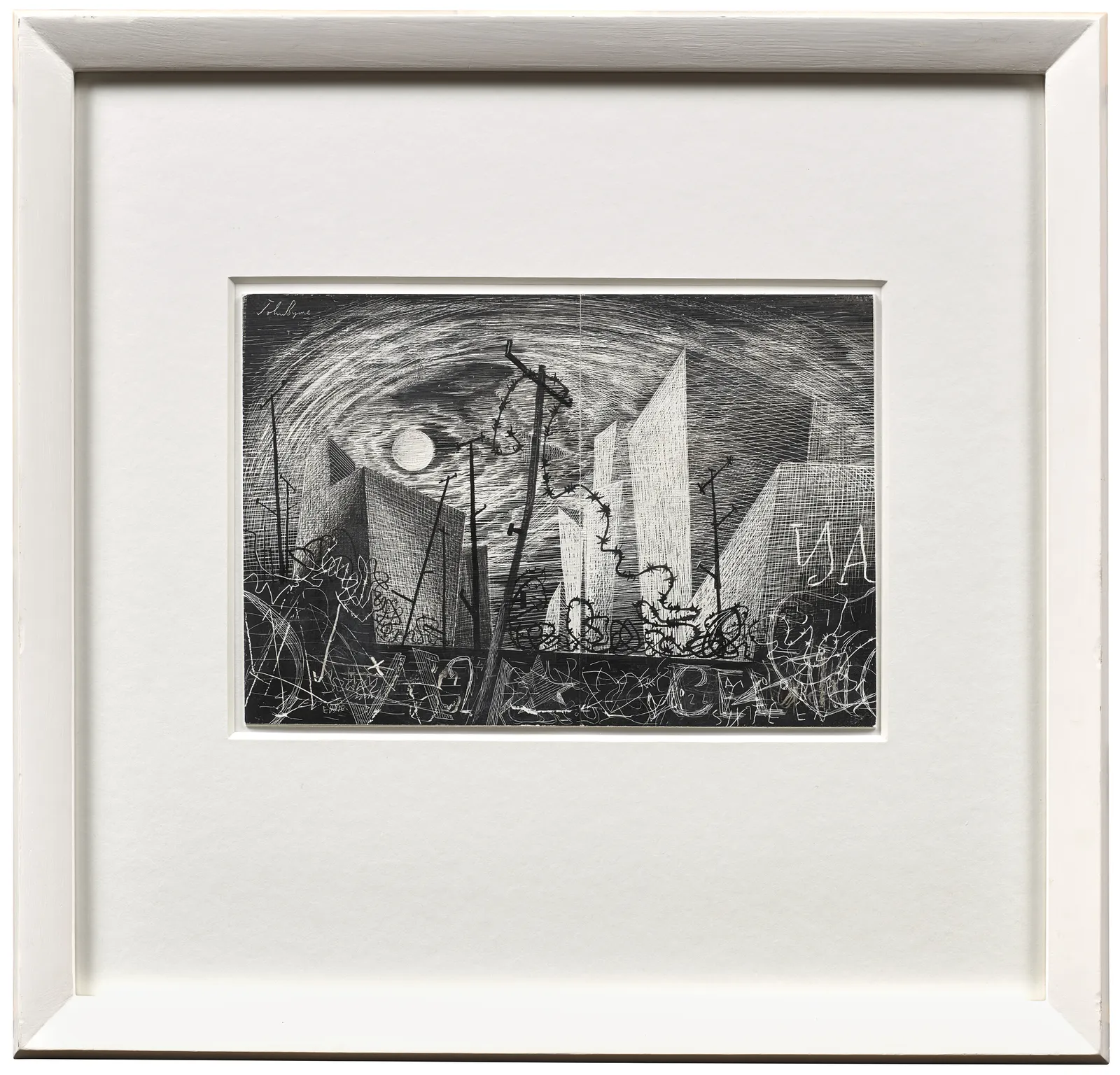 John Byrne RSA, Night in the City