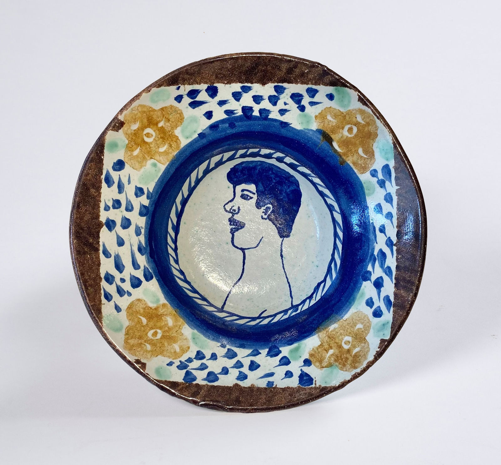 Hylton Nel, Man in Profile dish, 2003