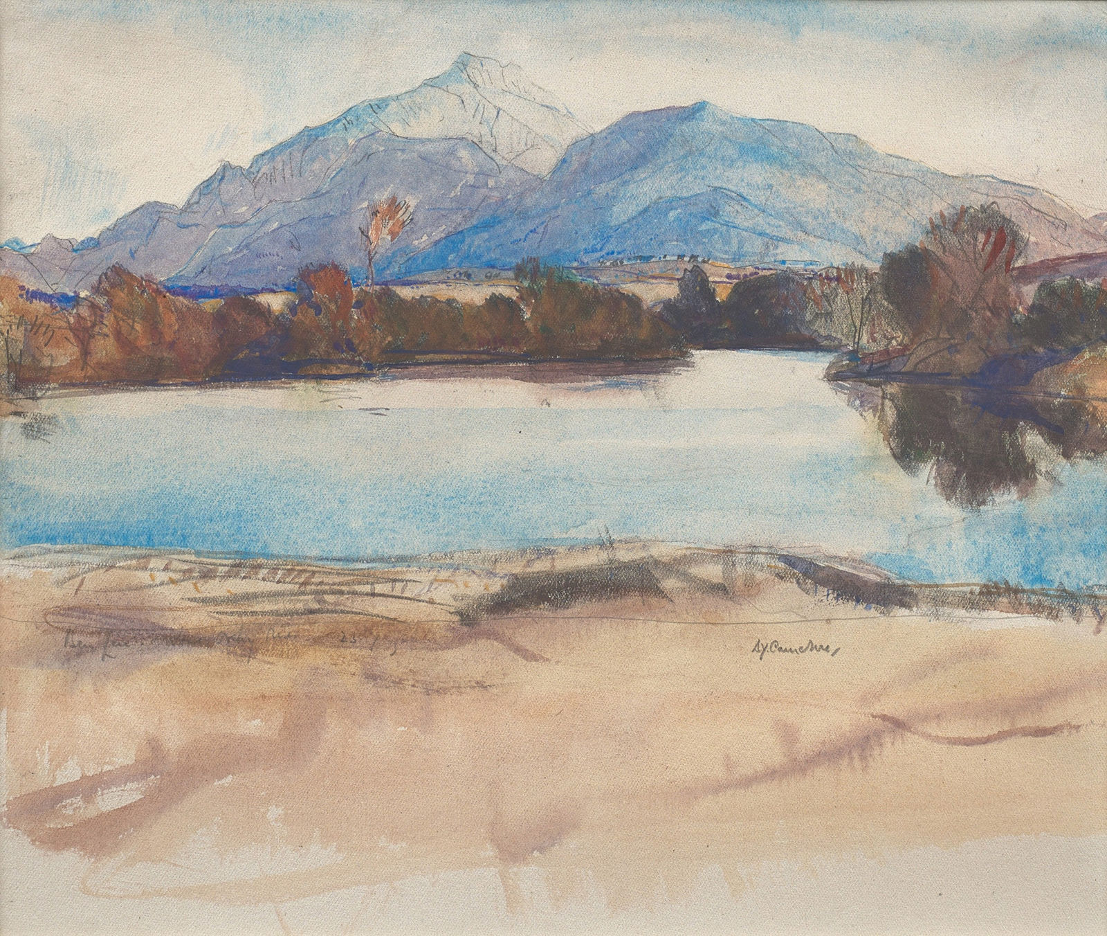 Sir David Young Cameron RA RSA HRSW RE, Ben Lui