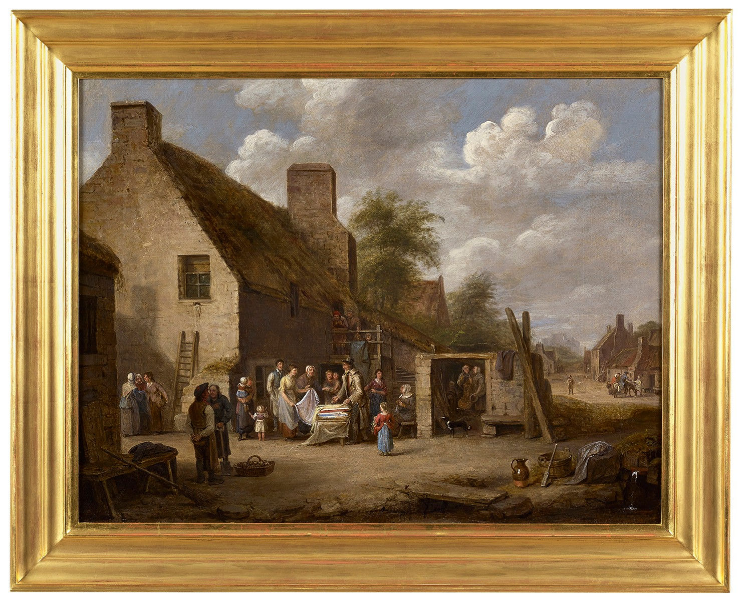 Alexander Carse, The Travelling Clothier, Edinburgh in the Distance, 1812