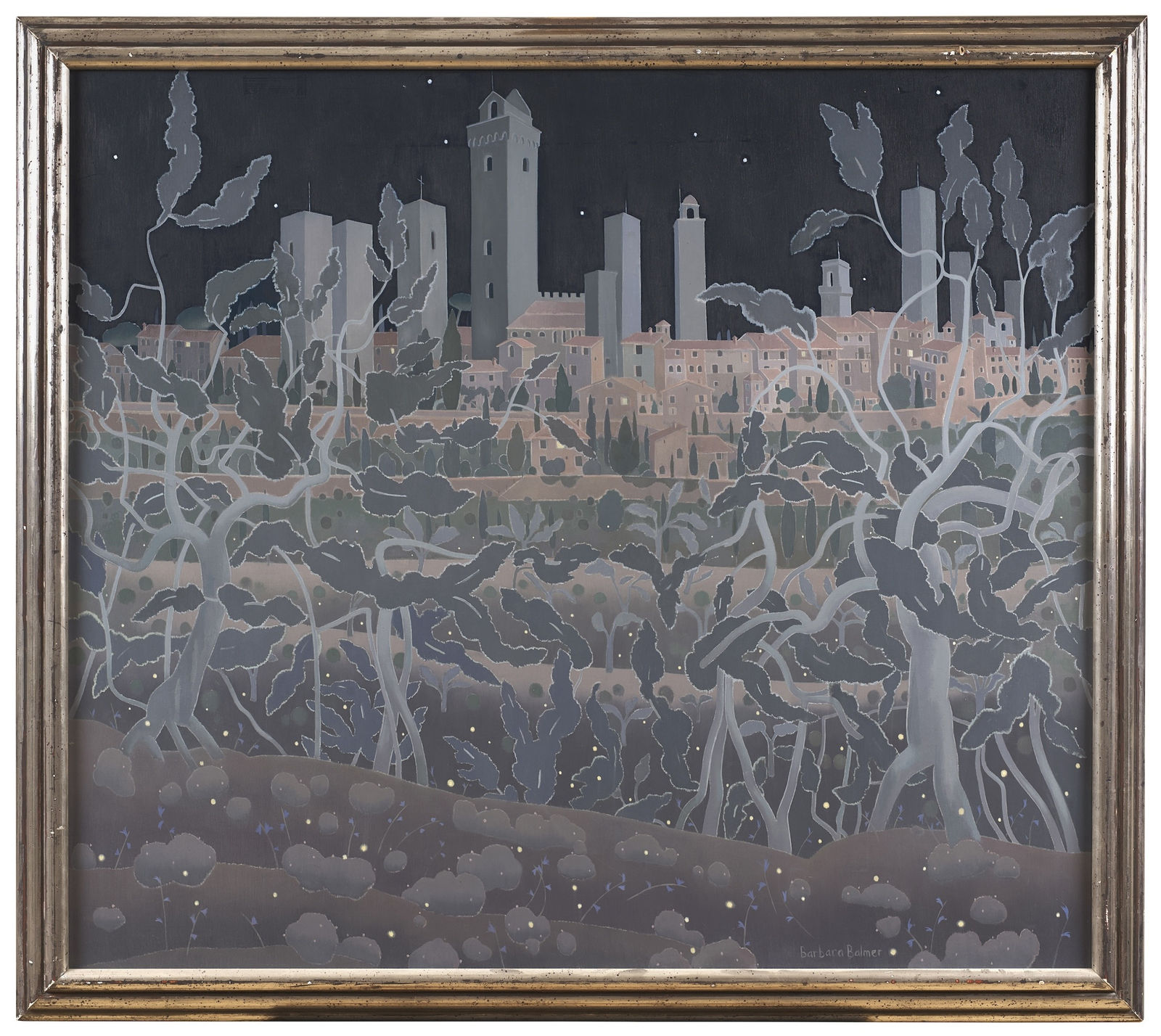 Barbara Balmer RSA RSW, Stars and Fireflies