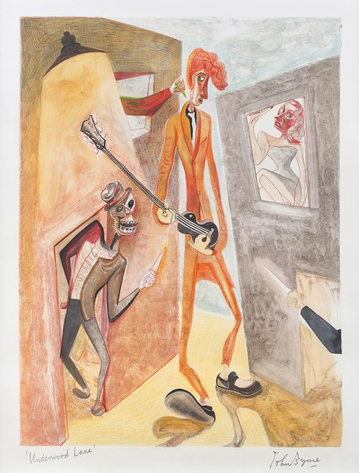 John Byrne RSA, Underwood Lane