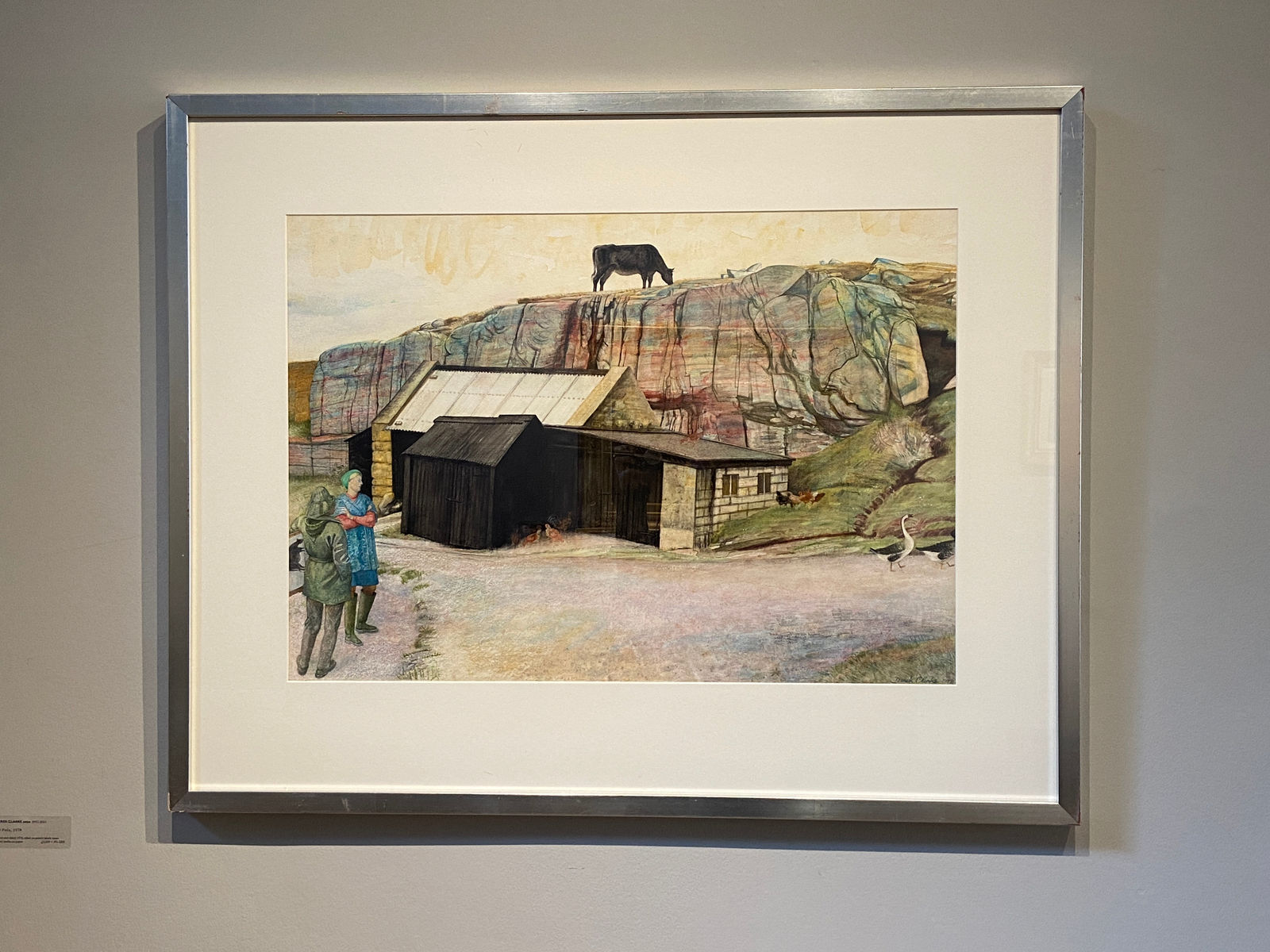 Derek Clarke RSA RSW, At Polin, 1978