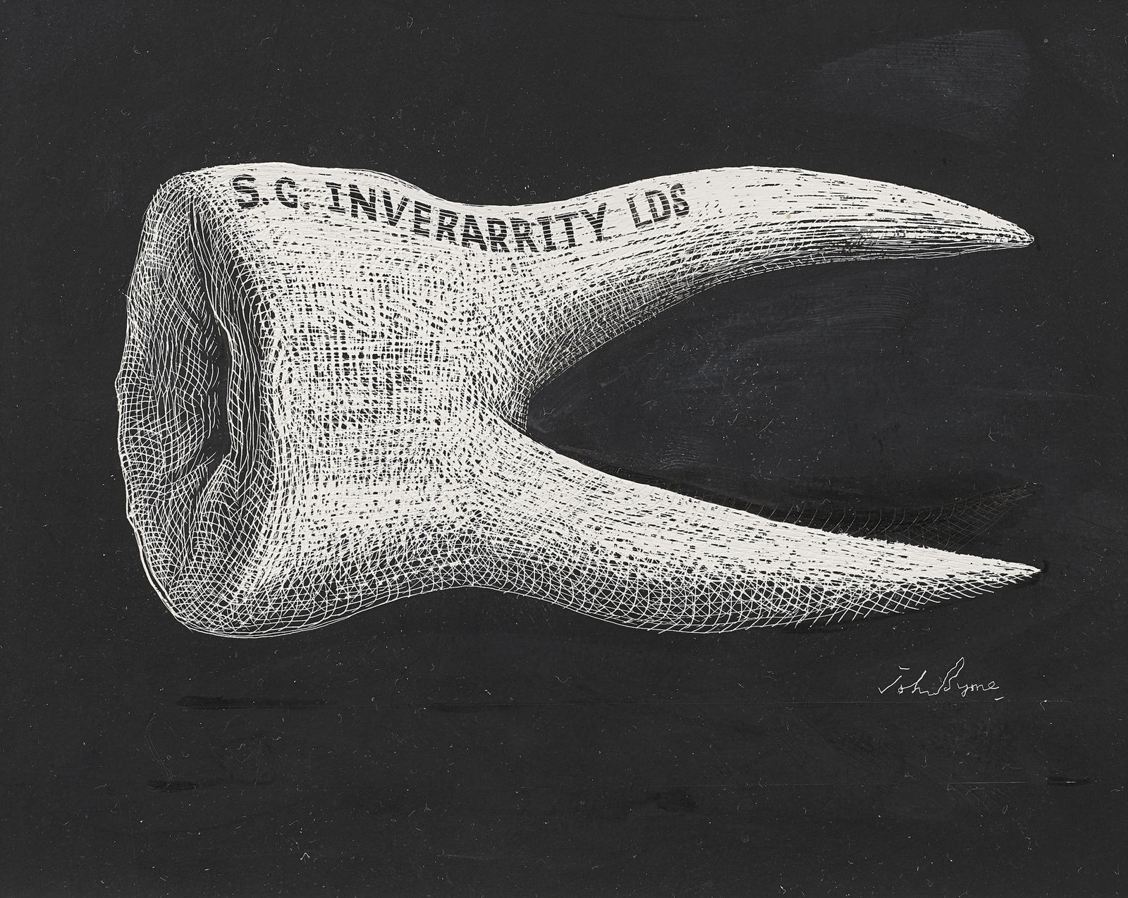 John Byrne RSA, S. G. Inverarrity LDS, 2008