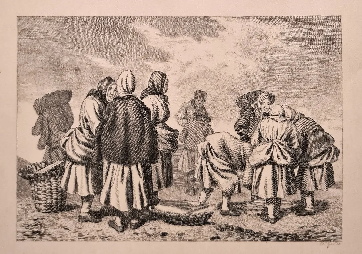 Walter Geikie RSA, Fishwives