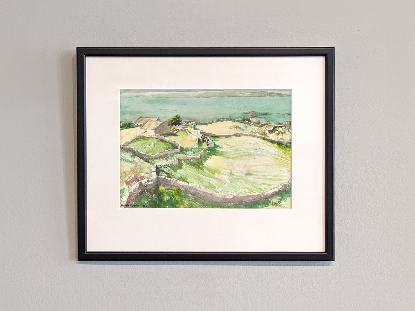 Derek Clarke RSA RSW, Fields and Boreen, Cuilleain II, 1946