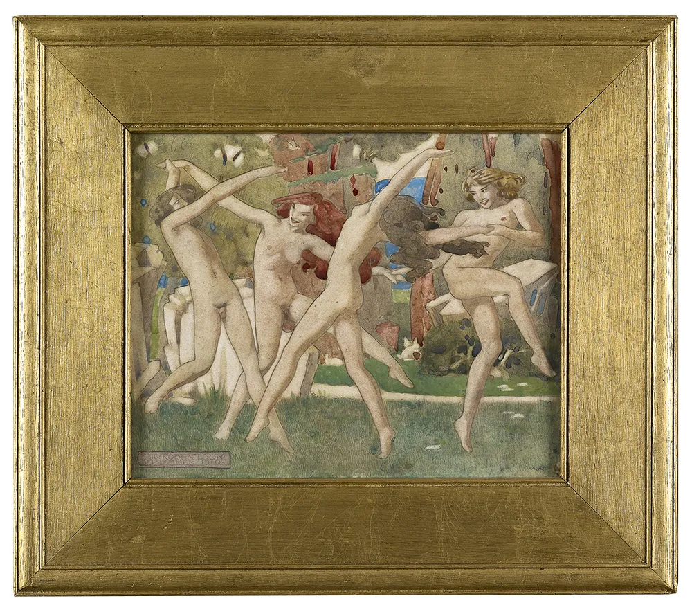 Eric Robertson, Dancing Figures, 1910