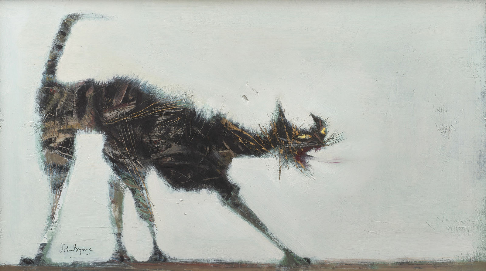 John Byrne RSA, Mad Cat, 2004