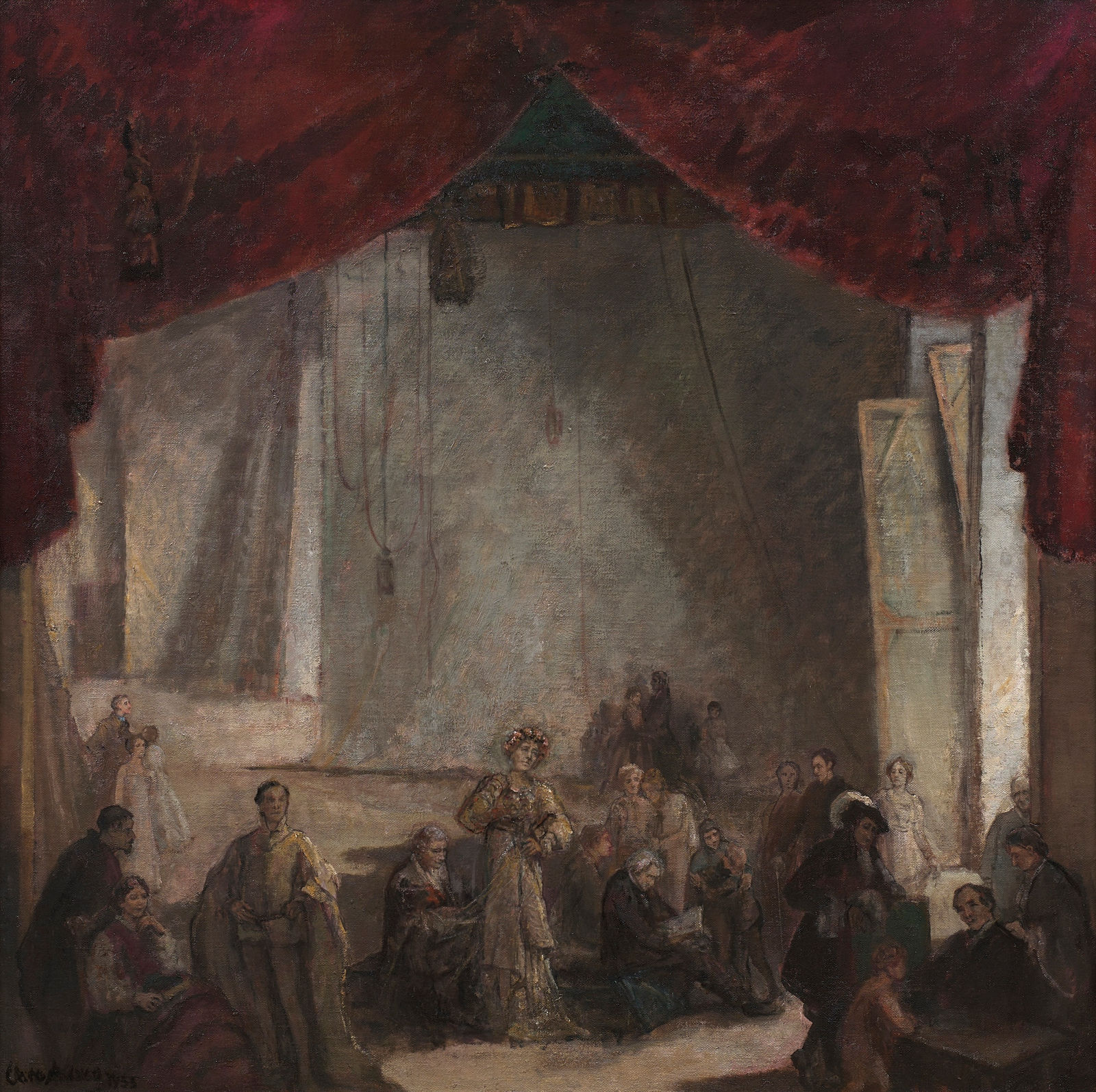 Clare Atwood, The Terry Family, Four Generations, 1953