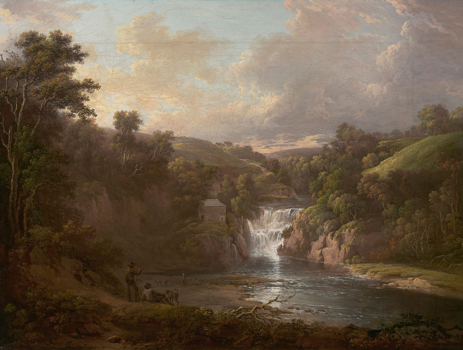 Alexander Nasmyth HRSA, Falls of Clyde, c.1790