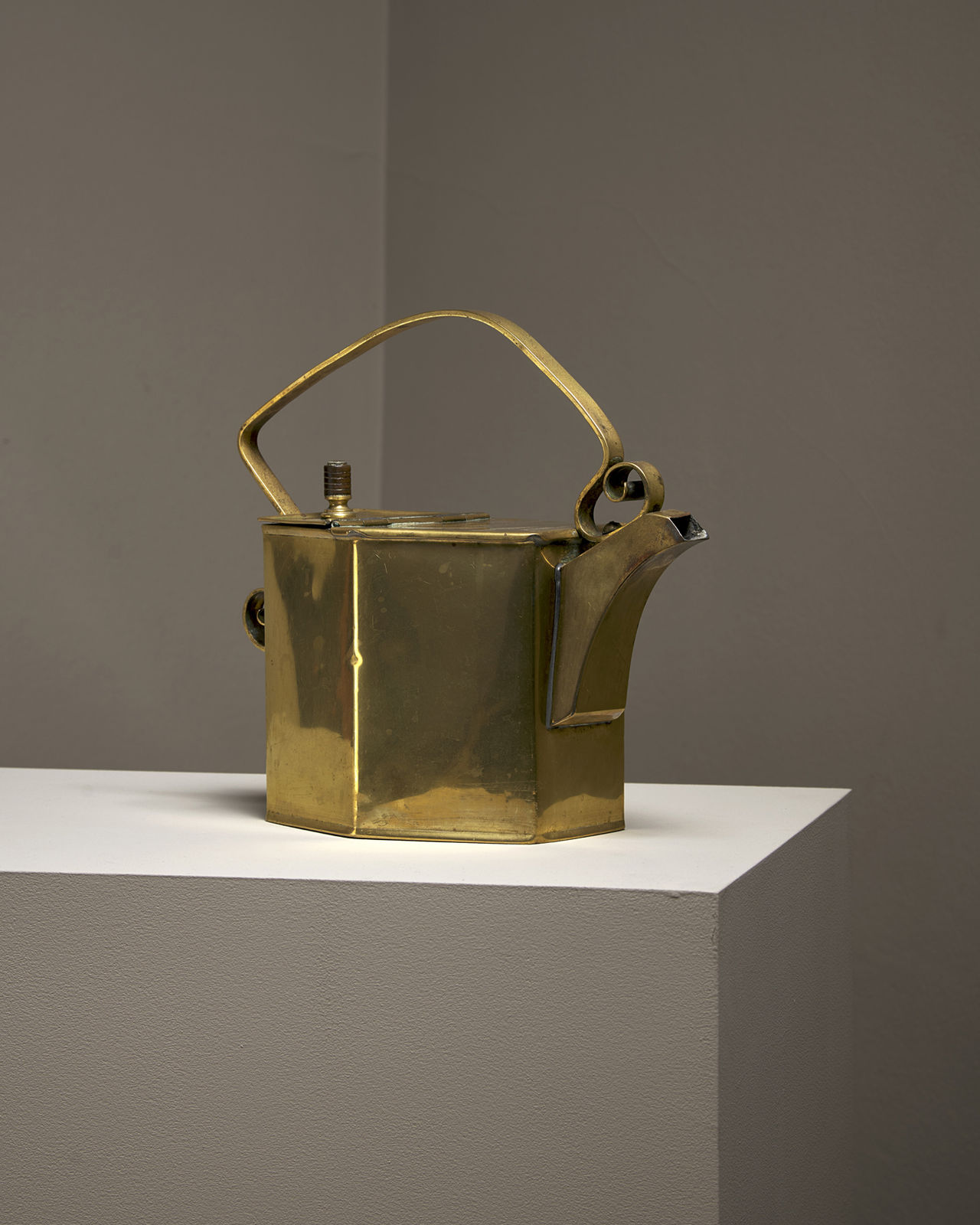 Christopher Dresser (attributed), Hot water can, c.1885