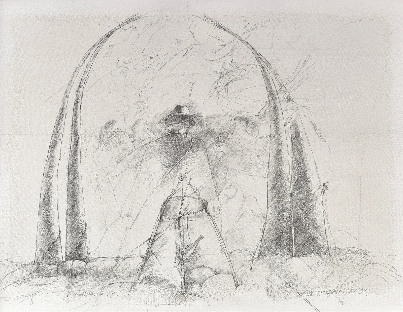 Will Maclean RSA, The Sacrament Allegory, 2014