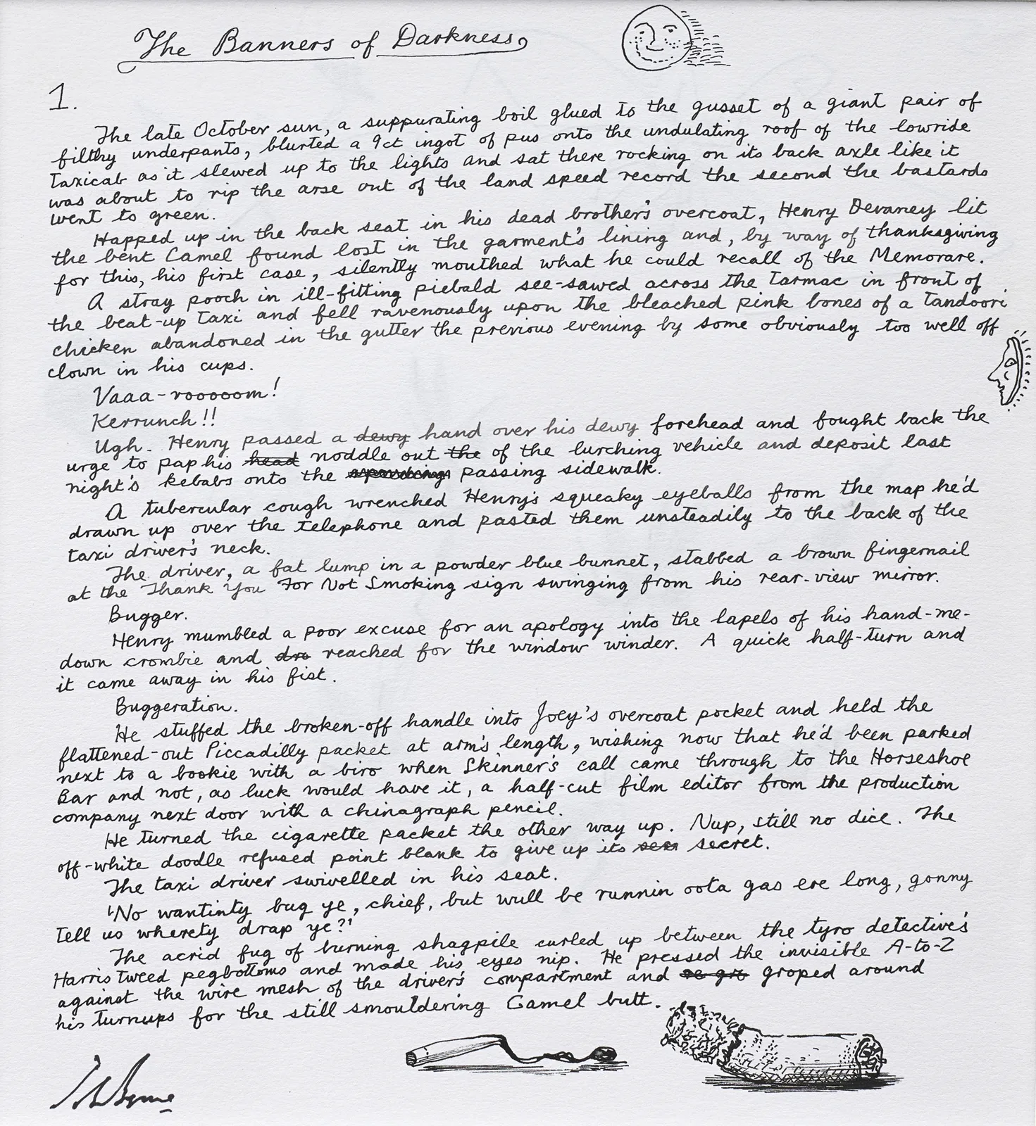 John Byrne RSA, The Banners of Darkness