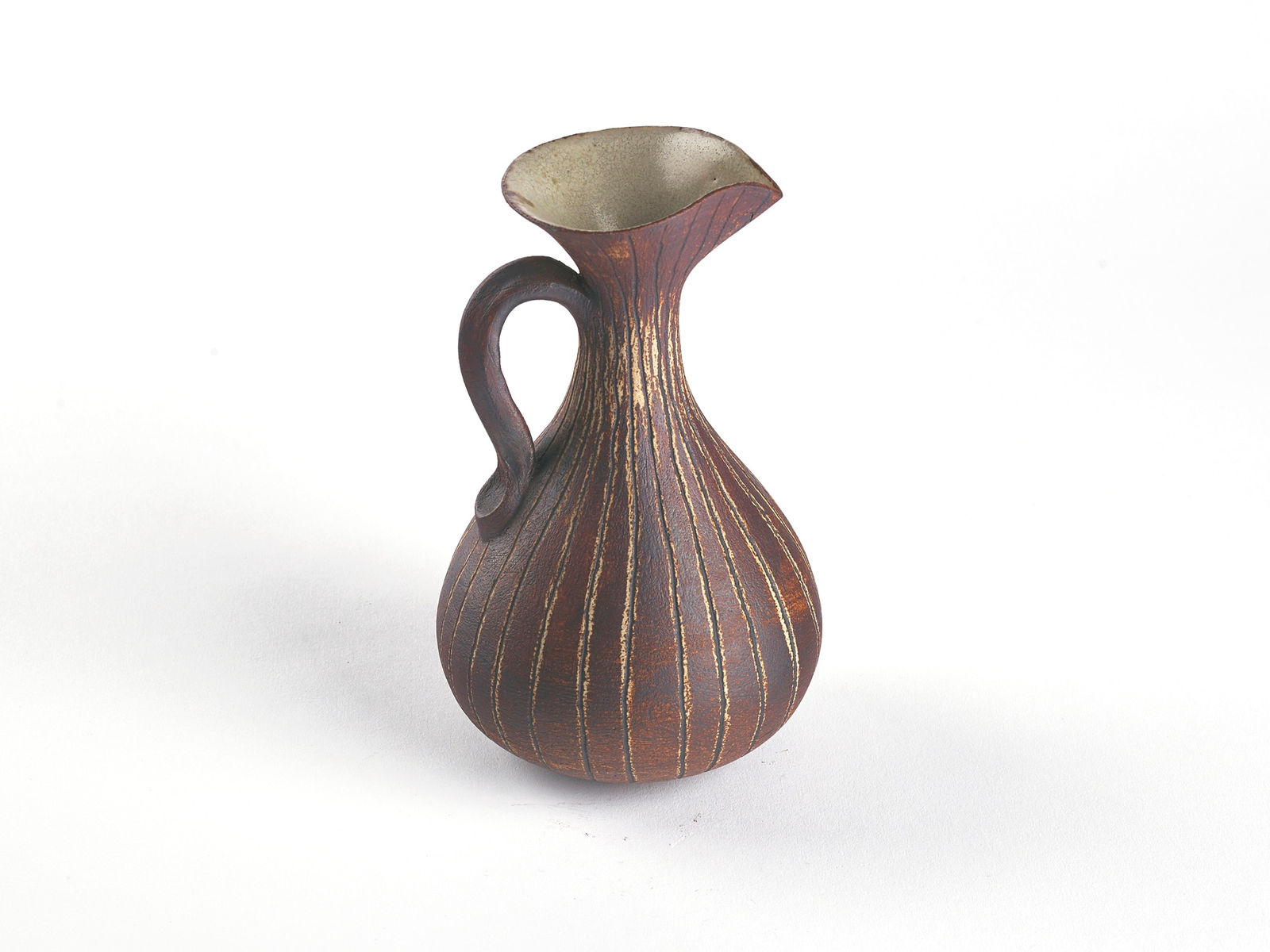 Waistel Cooper, Elongated baluster jug, 1950s