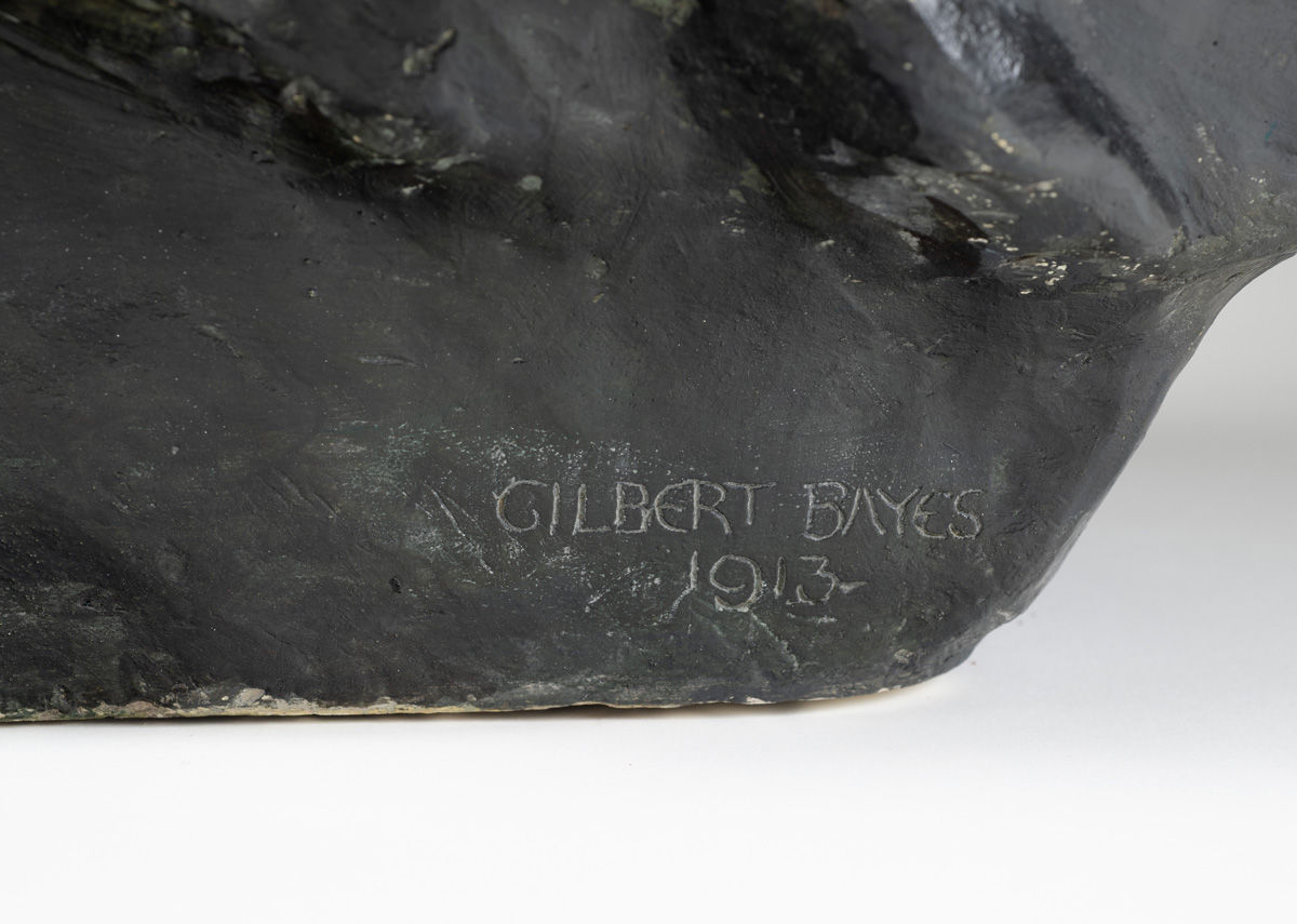 Gilbert Bayes FRBS, Plaster of The Sea-King's Daughter, 1913
