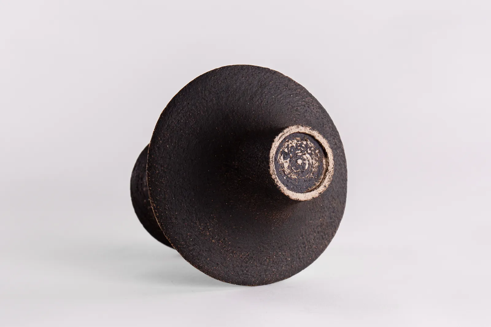 Waistel Cooper, Sculptural dual-form vase, 1960s