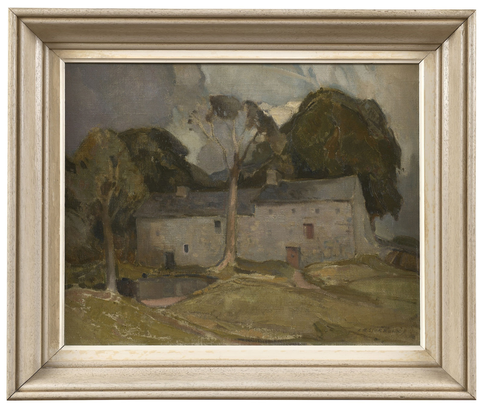 Alick Riddell Sturrock RSA, Country Farmhouse