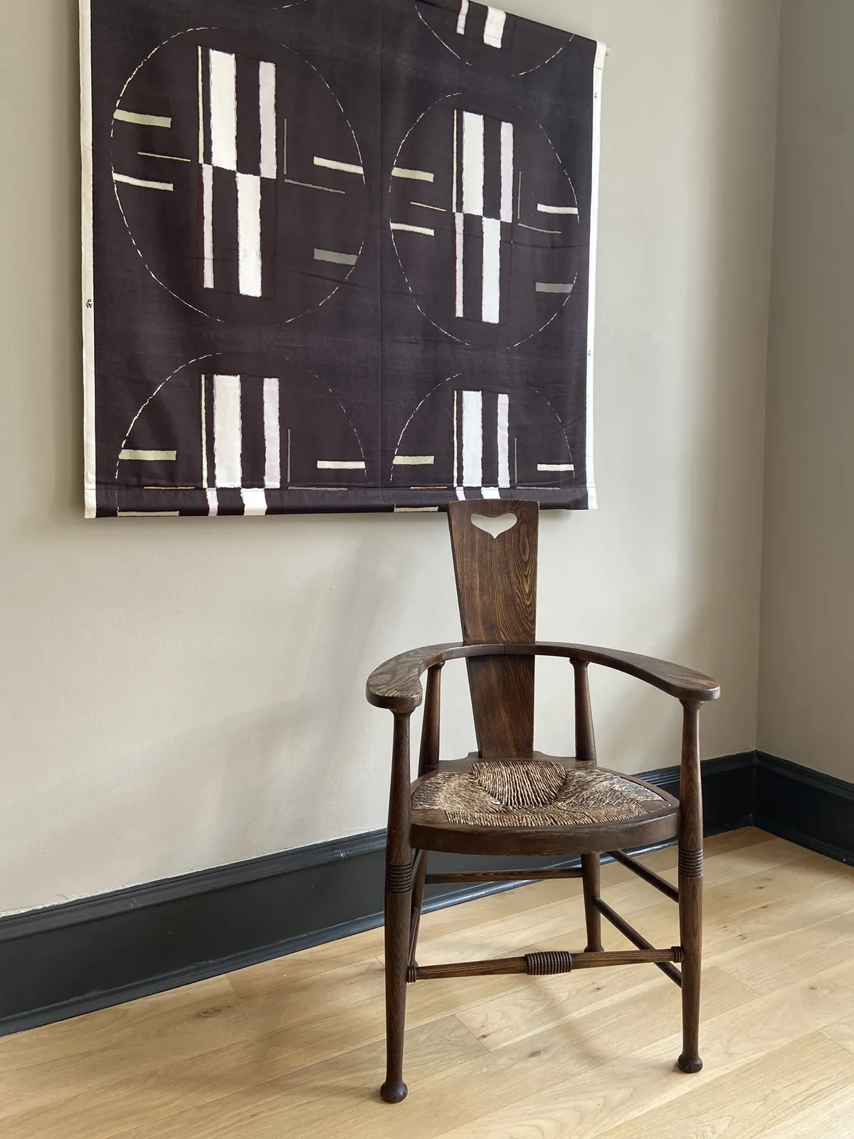 Glasgow School, Arts and Crafts 'Abingwood' chair, c.1900