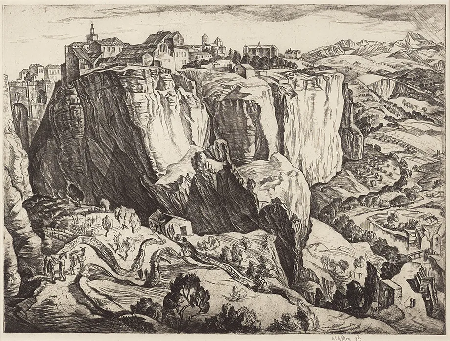 William Wilson RSA RSW, Ronda, 1933