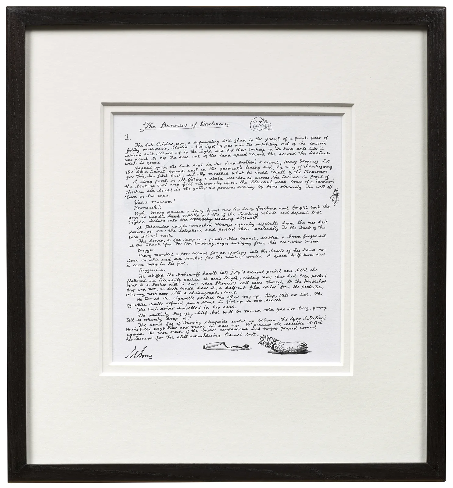 John Byrne RSA, The Banners of Darkness