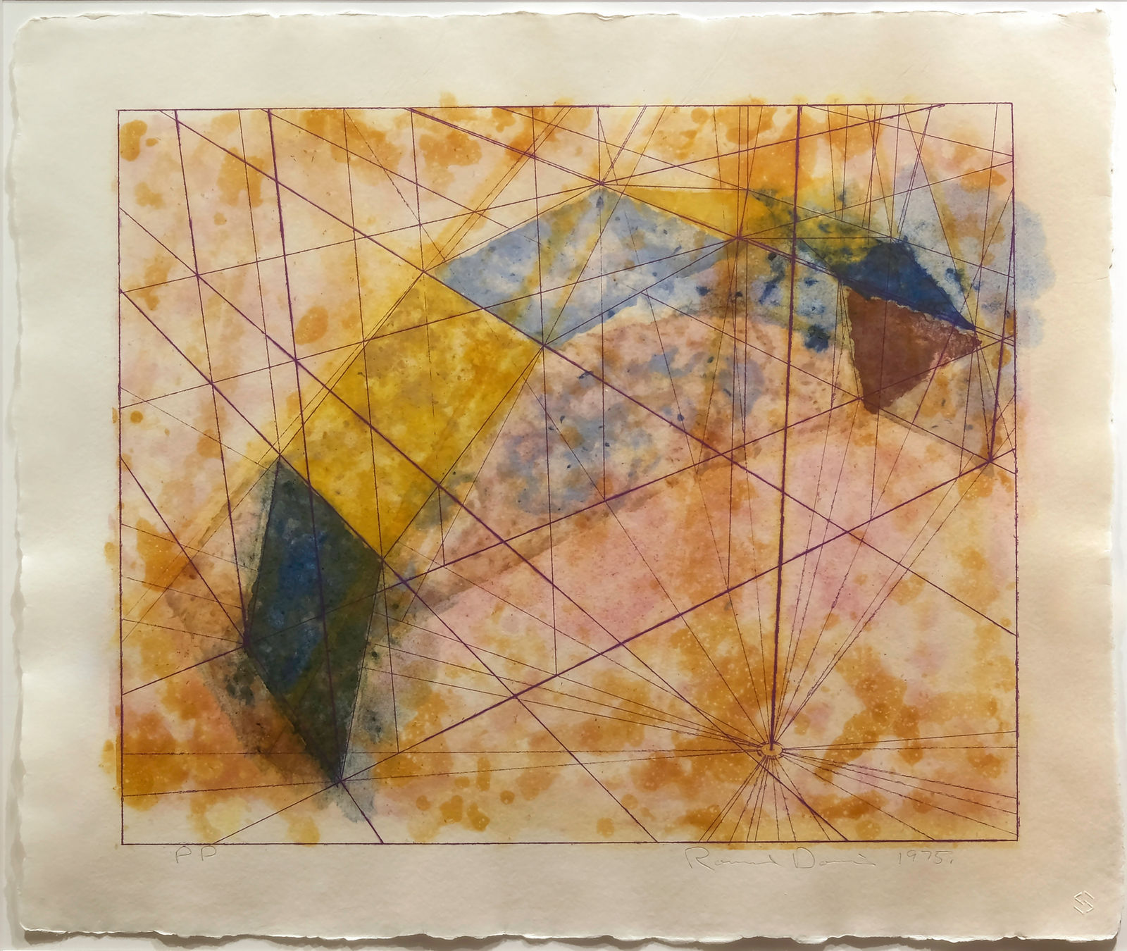 Ron Davis, Untitled (Pink), 1975