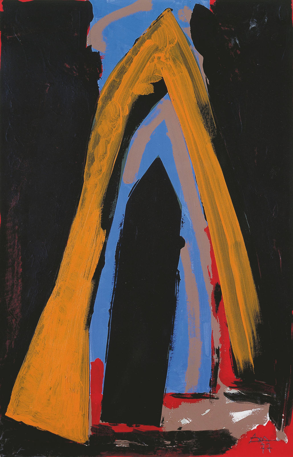 Robert Motherwell, Cathedral, 1977-1981