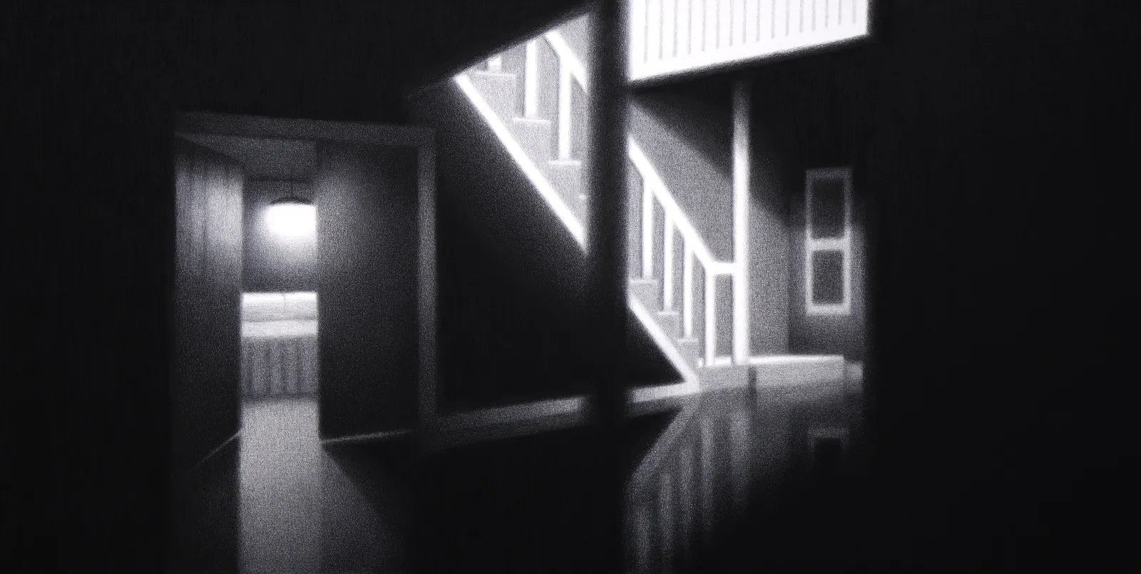 Steffen Kern, Open Door, Stairs, Window, 2025