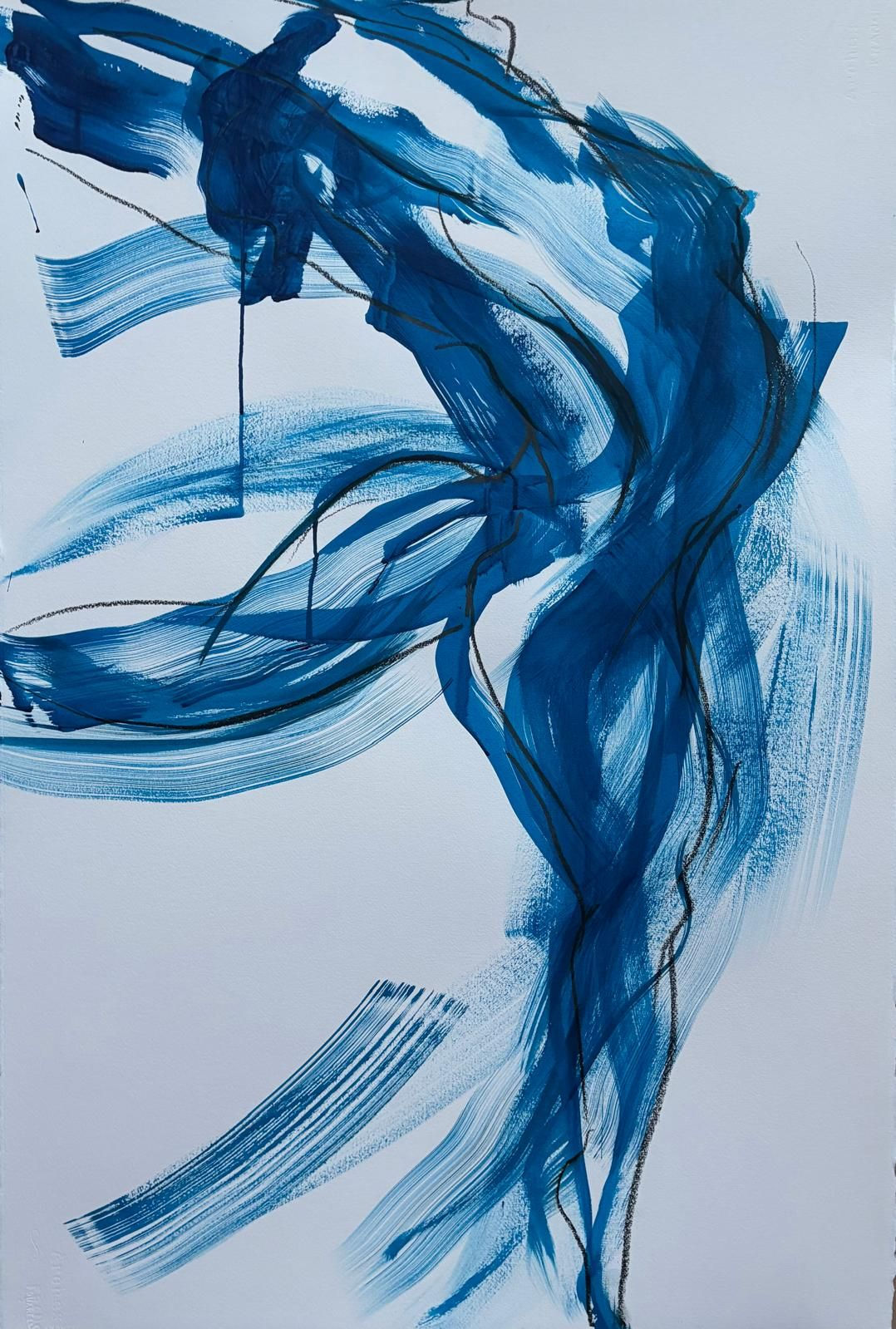 David Cottingham, Blue Dancer 5, Spring , 2026