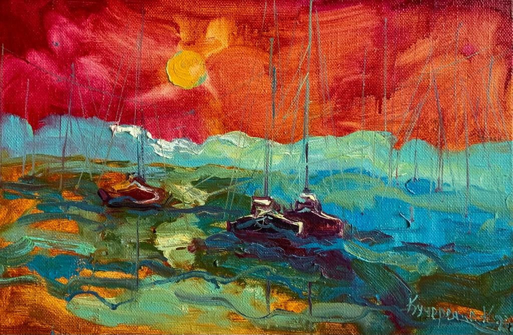 Karina Kucherenko, Blue Lagoon, 2020